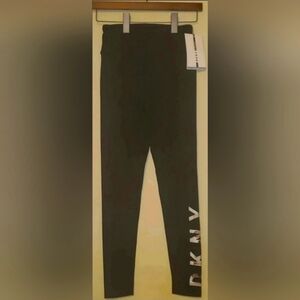 DKNY Sport Logo High Waist Leggings(XS)